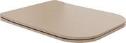 Mexen Teo doska s pomalým zatváraním slim, duroplast, cappuccino matná - 39840064