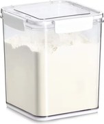 ZELLER PRESENT Dóza na potraviny so 4 klipmi, vrátane odmerky, 4200 ml, COMPACTA