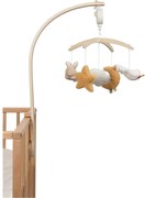 Little Dutch - Hudobný kolotoč nad postieľku Newborn Naturals