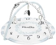 Baby Mix Hracia deka Mesiace biela, 89 x 58 cm