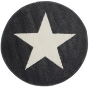 Koberec Kiddy HVIEZDA sivý