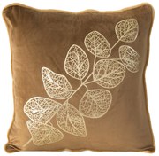 DEKORAČNÁ OBLIEČKA NA VANKÚŠ POPLA 45X45 CM VZOROVANÁ