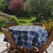 ZÁHRADNÝ VODEODOLNÝ OBRUS GARDEN (FI) 150 CM VZOROVANÝ