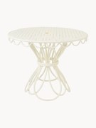 Okrúhly záhradný pomocný stolík Al Fresco