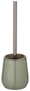 Zelená keramická WC kefa Wenko Sirmione