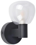 Kúpeľňové nástenné svietidlo POLA 1xG9/5W/230V IP44 čierne/číre