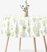 Goldea okrúhly teflónový obrus - lesné kvety Ø 100 cm