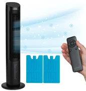 Mistral, 5 v 1 ochladzovač vzduchu, ventilátor, zvlhčovač vzduchu, ionizátor, 360 m³/h, diaľkové ovládanie