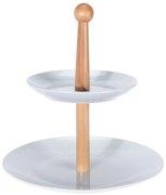 Porcelánový servírovací podnos Rebeca, 24x27 cm