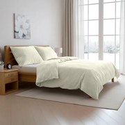 Polášek Mikroplyšové obliečky - Smotanová | 140 x 200 cm / 70 x 90 cm