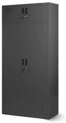 Kancelárska skriňa Borys kovová antracit