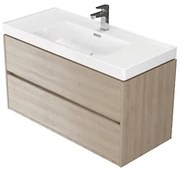 Cersanit - Crea skrinka pod umývadlo na dosku 100cm, dub, S924-011