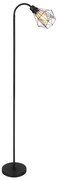 GLOBO 15351S ISABELLA stojacia lampa V1750mm 1xE27 matná čierna