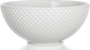Miska Diamond Line, biela s reliéfem%