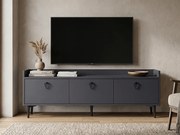 TV stolík PIENA 160 cm, antracitový