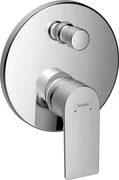 Sprchová a vaňová batéria Hansgrohe Rebris E bez podomietkového telesa chróm 72468000