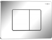 Mexen Tex 05, splachovacie tlačidlo z nehrdzavejúcej ocele, lesklý chróm, 6105-03