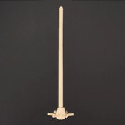 AMADEA Drevená metlička, masívne drevo, dĺžka 21 cm