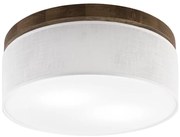 Brilagi - LED stropné svietidlo BELLADONNA 2xE27/15W/230V pr. 40 cm biela/dub or