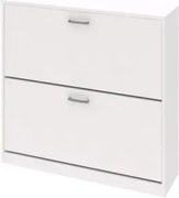 Nízky botník Mega 82, biela%