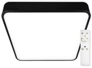 Top Light - LED Stmievateľné stropné svietidlo LED/51W/230V hranatý čierna + DO