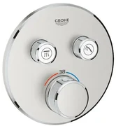 Termostat GROHE Smart Control s termostatickou baterií supersteel 29119DC0