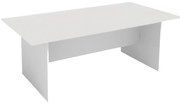 Rokovací stôl PRIMO WHITE, 2000 x 1000 mm, biela