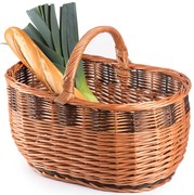 Nákupný kôš prútený Pani III.š. 50 x hl. 34 x v. 23/36(cm)