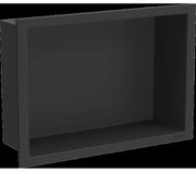 Mexen X-Wall-R zapustená polička s okrajom 30 x 20 cm, čierna - 1970302010