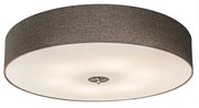 Rustikálne stropné svietidlo taupe 70 cm - Drum Jute
