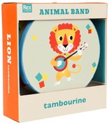 Hudobná hračka Tambourine Animal Band – Rex London