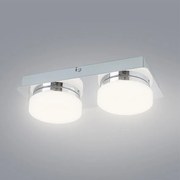 Stropné svietidlo Hilary LED 5662 chróm/biela LS3