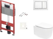 Závesný WC set do ľahkých stien / predstenová SAT SIKOTSREX72400