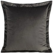 DEKORAČNÁ OBLIEČKA NA VANKÚŠ RIA45X45 CM GRAFITOVÁ