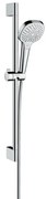 Hansgrohe Croma Select E, sprchová sada Multi so sprchovou tyčou 65 cm , biela/chrómová, HAN-26580400