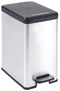 Curver Odpadkový kôš SLIM BIN 25L, strieborný