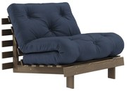 Tmavomodré kreslo Roots – Karup Design