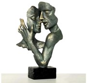 Dekorácia na stôl 31,5x9,5x19 cm živica/patina