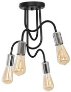 Prisadený luster DOW 4xE27/60W/230V