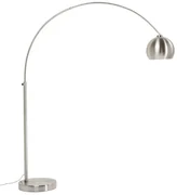 Lounge Satin Small Deal Econo stojaca lampa strieborná