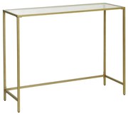 Konzolový stolík CIREL zlatý