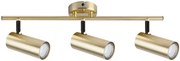 Candellux Mosadzné stropné svietidlo Colly pre žiarovku 3x GU10 93-01733