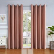 4Home Zatemňovací záves Manila ružová, 150 x 250 cm