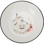 Porcelánový hlboký tanier Winter Penguin, 20 x 4,5 cm