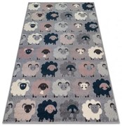 Koberec HEOS 78468 sivý / nebeský OVCE