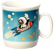 Detský hrnček, Thun, Krtko a raketa, 245 ml, Darčekové balenie
