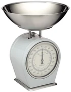 Sivá kuchynská váha Kitchen Craft Living Nostalgia, 4 kg