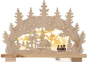 Nexos 86211 Vianočný svetelný oblúk - 10 LED, teplá biela, na batérie