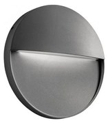 Redo 90477 - LED Vonkajšie nástenné svietidlo LANDER LED/6W/230V IP54 antracit