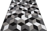 TA Koberec Q545A DARK GRAY MAYA PP EYM Sivý Obdĺžnikový Rozmer: 130x190 cm